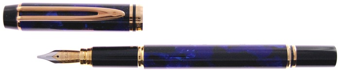 Stylo plume zz Seconde Main * Second Hand zz, série Waterman Bleu