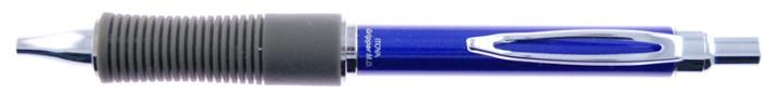 Stylo bille roulante rétractable&nbsp;Itoya ,&nbsp;s&eacute;rie&nbsp;Gripper M.D.&nbsp;Bleu