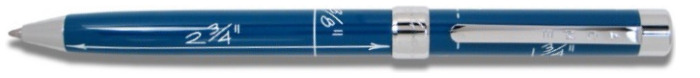 Stylo bille Acme Writing Tools, série Constantin Boym Bleu