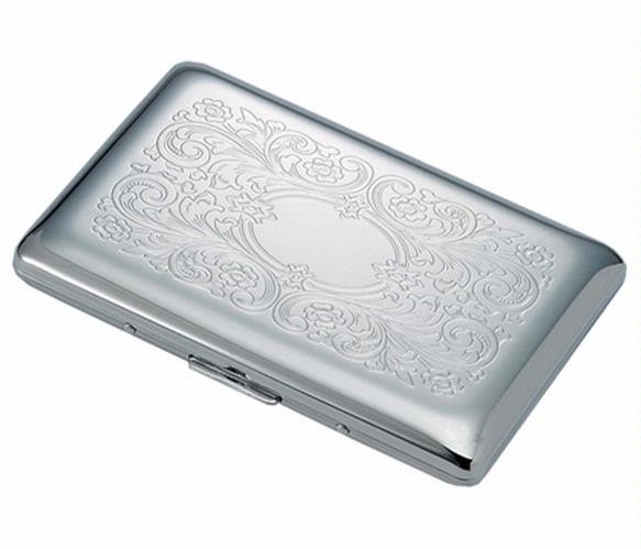 Porte-cartes de visite&nbsp;Aeropen International,&nbsp;s&eacute;rie&nbsp;Metal gift&nbsp;Chrome