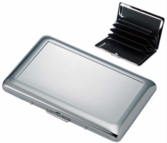 Porte-cartes de visite Aeropen International, série Metal gift Chrome