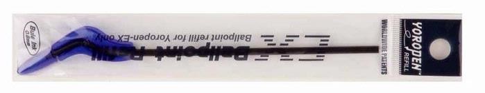 Recharge (stylo)&nbsp;Yoropen,&nbsp;s&eacute;rie&nbsp;Refill & ink - Recharge & encre&nbsp;Encre bleu