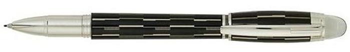 Stylo bille roulante Mont Blanc, série Starwalker Black Mystery Noir