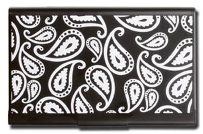 Porte-cartes de visite Wellspring, série Flip case Multicolore