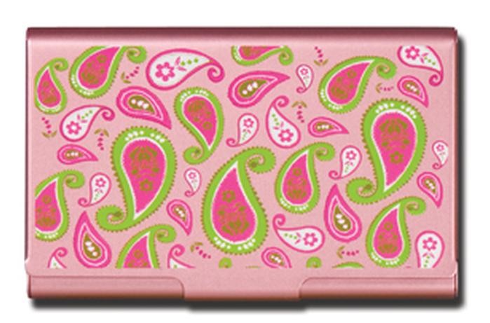 Porte-cartes de visite Wellspring, série Flip case Multicolore