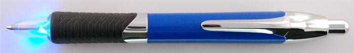 Stylo bille lumineux KLM, série Light Pen Bleu