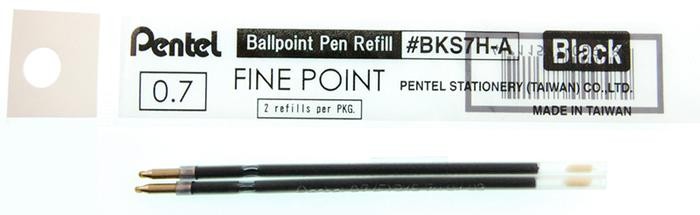 Recharge (stylo) Pentel , série Refill & ink - Recharge & encre Encre noir