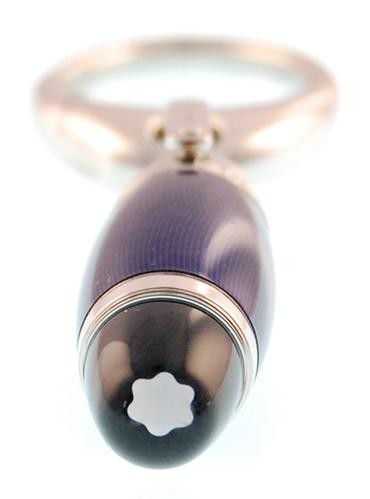 Porte-clés&nbsp;Mont Blanc,&nbsp;s&eacute;rie&nbsp;Starwalker Cool Blue&nbsp;Bleu