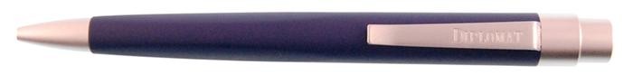 Stylo bille Diplomat , série Magnum Soft Touch Bleu