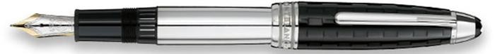 Stylo plume&nbsp;Mont Blanc,&nbsp;s&eacute;rie&nbsp;Meisterstuck Solitaire&nbsp;Noir