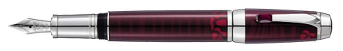 Stylo plume Mont Blanc, série Bohème Precious metal Rouge