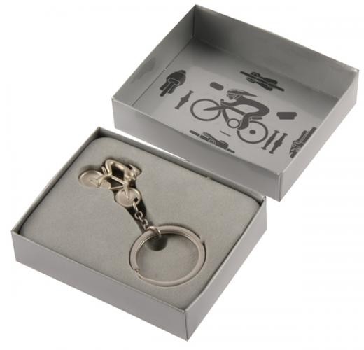 Porte-clés&nbsp;mtm,&nbsp;s&eacute;rie&nbsp;Vector&nbsp;Chrome satiné