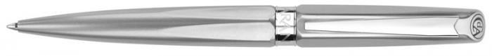 Stylo bille&nbsp;Caran d'Ache,&nbsp;s&eacute;rie&nbsp;Dunas Metal&nbsp;Argent