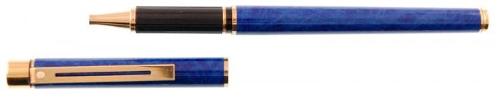 Stylo bille roulante&nbsp;Sheaffer,&nbsp;s&eacute;rie&nbsp;Targa Slim&nbsp;Bleu