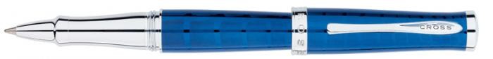 Stylo bille roulante Cross, série Sauvage Bleu
