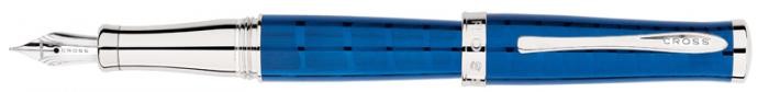 Stylo plume Cross, série Sauvage Bleu