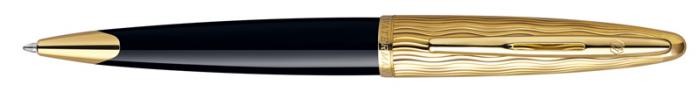 Stylo bille Waterman , série Carène Deluxe Essential Noir