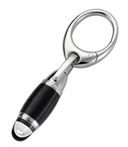 Porte-clés&nbsp;Mont Blanc,&nbsp;s&eacute;rie&nbsp;Starwalker&nbsp;Noir