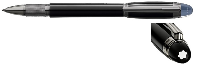 Stylo bille roulante Mont Blanc, série Starwalker Noir