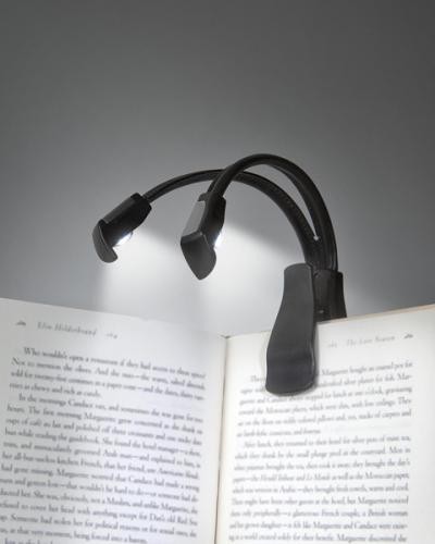Lampe de lecture&nbsp;Lightwedge,&nbsp;s&eacute;rie&nbsp;Book Lights&nbsp;Noir