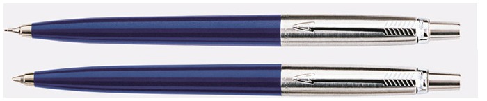 Ensemble stylo bille & porte mines Parker, série Jotter Bleu