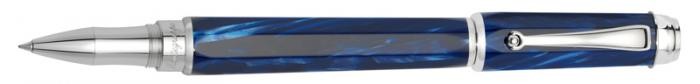 Stylo bille roulante&nbsp;Montegrappa ,&nbsp;s&eacute;rie&nbsp;Emblema&nbsp;Bleu