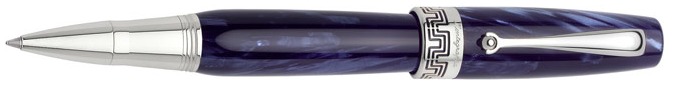 Stylo bille roulante&nbsp;Montegrappa ,&nbsp;s&eacute;rie&nbsp;Miya&nbsp;Bleu
