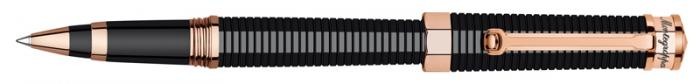 Montegrappa &nbsp;Roller ball,&nbsp;NeroUno Linea Red Gold&nbsp;serie&nbsp;Black