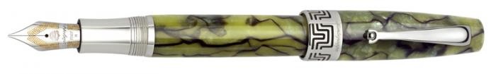 Stylo plume Montegrappa , série Extra 1930 Multicolore Marble Green