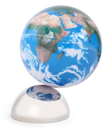 Globe Terrestre Kikkerland, série HOME + ORGANIZATION  Bleu