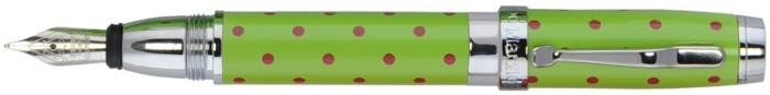 Stylo plume&nbsp;Campo Marzio Design,&nbsp;s&eacute;rie&nbsp;Les Pois&nbsp;Vert