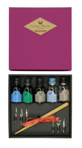 Porte-plume&nbsp;Campo Marzio Design,&nbsp;s&eacute;rie&nbsp;Calligraphy&nbsp;Pourpre