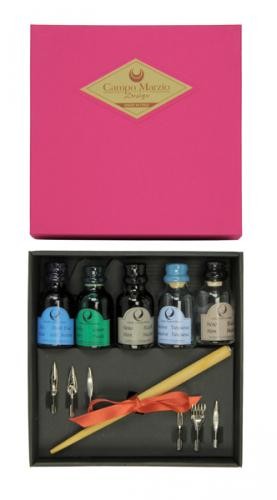 Porte-plume&nbsp;Campo Marzio Design,&nbsp;s&eacute;rie&nbsp;Calligraphy&nbsp;Fuchsia