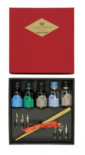 Porte-plume&nbsp;Campo Marzio Design,&nbsp;s&eacute;rie&nbsp;Calligraphy&nbsp;Rouge