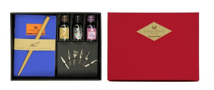 Porte-plume&nbsp;Campo Marzio Design,&nbsp;s&eacute;rie&nbsp;Calligraphy&nbsp;Bordeaux