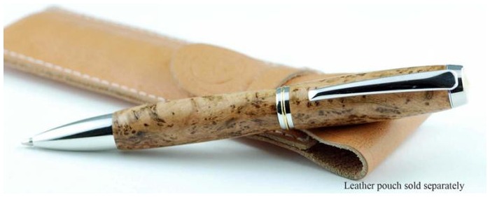 Stylo bille Ecowoodturner, série Jr.Gentlemen's Brun