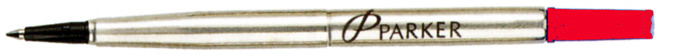 Parker &nbsp;Refill (rollerball),&nbsp;Refill & ink - Recharge & encre&nbsp;serie&nbsp;Red ink