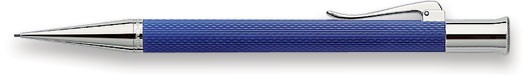 Porte mine Faber-Castell, série Guilloche Resin Bleu