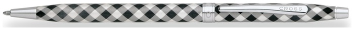 Stylo bille Cross, série Century Gingham Noir