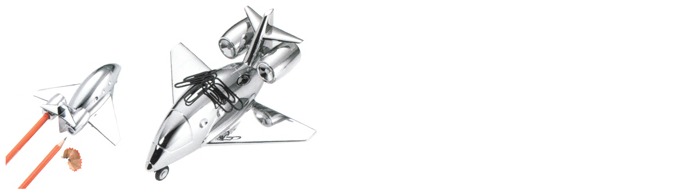 Presse-papiers Troika, série Office & Desk Chrome