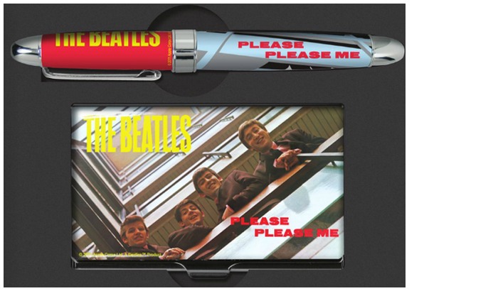 Ensemble Acme Writing Tools, série BEATLES Please Please Me Multicolore