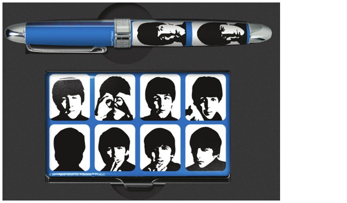 Ensemble Acme Writing Tools, série BEATLES A Hards Days Night Multicolore