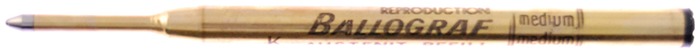 Recharge stylo Ballograf, série Refill & ink - Recharge & encre Encre rouge