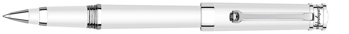Stylo bille roulante Montegrappa , série Parola Blanc