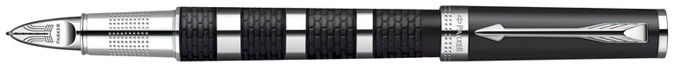 Nouveau mode d'écriture Parker, série 5th Noir Caoutchouc CT Large