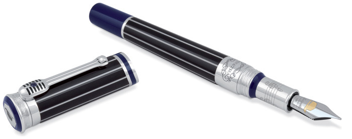 Stylo plume Montegrappa , série Icons Frank Sinatra Limited Edition (2011) Noir