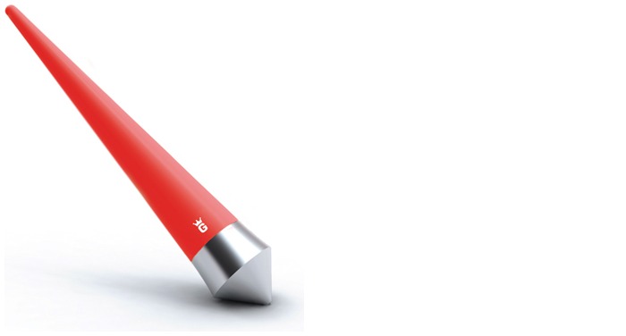 Stylo bille Gustav Innovation, série Slanda Rouge