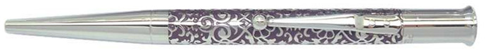 Stylo bille Pierre Belvédère, série Damask Violet