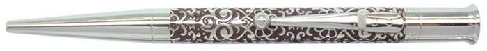 Stylo bille Pierre Belvédère, série Damask Brun