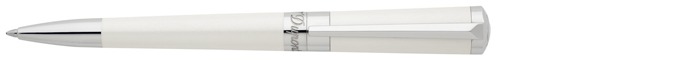 Stylo bille Dupont, S.T., série Mini Liberté Blanc Nacré